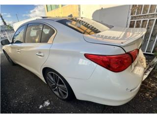 Infiniti Puerto Rico  Infiniti Q50s color blanco, a�o 2017