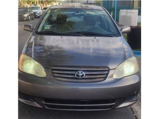Toyota Puerto Rico Toyota Corolla 2003  $4500 o mejor oferta