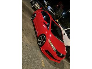 Honda Puerto Rico Civic sedan SI rojo 