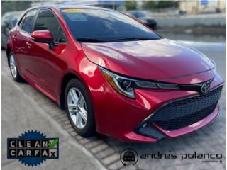 Toyota Puerto Rico 2022 TOYOTA COROLLA HATCHBACK SE 