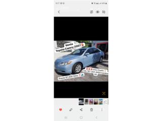Toyota Puerto Rico TOYOTA CAMRY 2007 MILLAJE 95,780