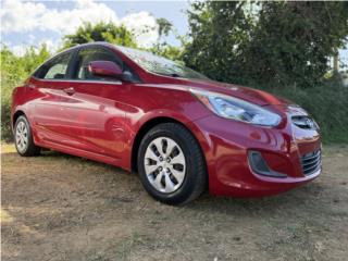 Hyundai Puerto Rico Accent 2017 77k millas full label