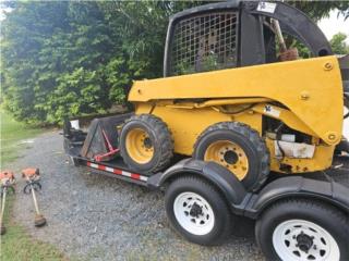 Equipo Construccion Puerto Rico Trailer & Bobcat 