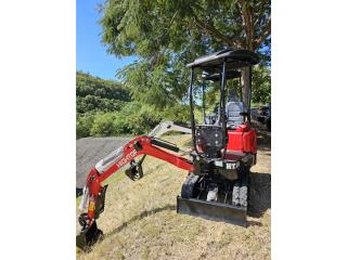 Equipo Construccion Puerto Rico Mini excavadora gasolina