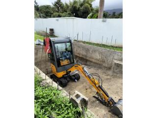 Equipo Construccion Puerto Rico Mini excavadora 2024 nueva 