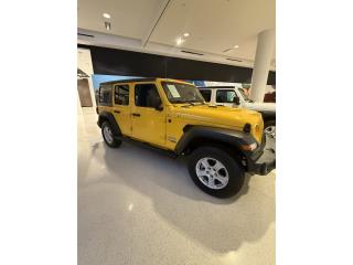 Jeep Puerto Rico Jeep Wrangler 2021 Yellow