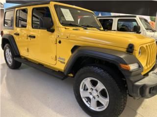 Jeep Puerto Rico JEEP WRANGLER 2021 SPORT 2DR SUV 4WD AMARILLA