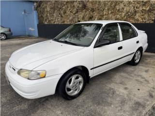 Toyota Puerto Rico Corolla Full Label 1998