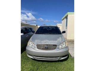 Toyota Puerto Rico Auto Toyota Corolla 2003