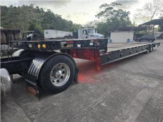 Equipo Construccion Puerto Rico Plataforma Trail king 35 ton