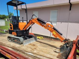 Equipo Construccion Puerto Rico Mini escabadora 2023 que hay 