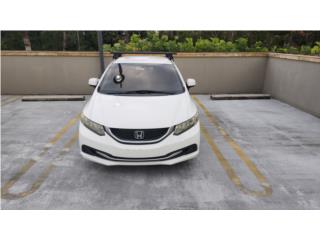 Honda Puerto Rico Honda Civic 2013 Blanco , millaje 126,3500