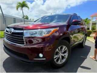 Toyota Puerto Rico Highlander 2015, LE Plus 78k millas