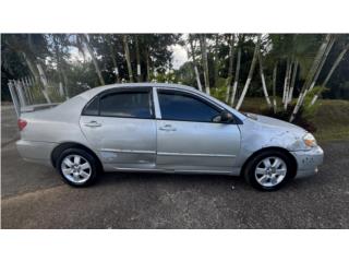Toyota Puerto Rico Toyota Corolla 2005 cuatro puertas standard 