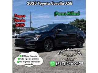 Toyota Puerto Rico 2023 Toyota Corolla XSE - Poco Millaje!