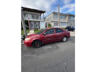 Toyota Puerto Rico Toyota Corolla 2005, Aut, A/C, a mi nombre