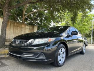 Honda Puerto Rico 2014 Honda Civic Sedan, Solo 70k millas!