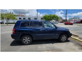 Toyota Puerto Rico Toyota Highlander 2002-$1,700
