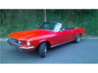 Ford Puerto Rico Hermoso Mustang Convertible '67 Rojo 