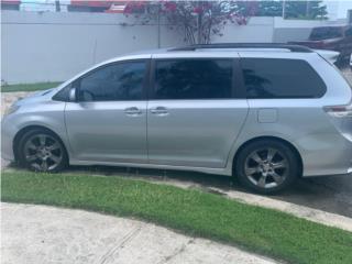Toyota Puerto Rico Sienna Gris 2012 SE $11,500 Puerta Electricas