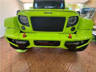 Jeep JK 2013 verde, Jeep Puerto Rico