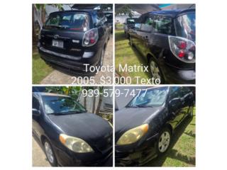 Toyota Matrix 2005, Toyota Puerto Rico
