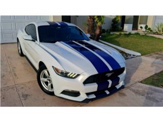 Ford Puerto Rico Mustang 2017 V-6 Blanco y Azul,$16,500 O.M.O!