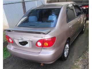 Toyota Puerto Rico Toyota Corrolla 2003
