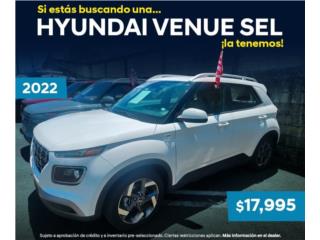HYUNDAI VENUE SEL 2022, Hyundai Puerto Rico