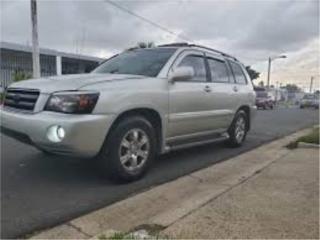 Toyota Higlander 2006, Toyota Puerto Rico