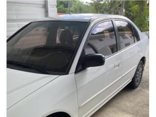 Honda Puerto Rico Honda Civic 2005 (chocado) el auto corre
