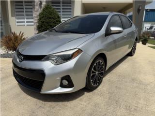 TOYOTA COROLLA TIPO S 2015, Toyota Puerto Rico