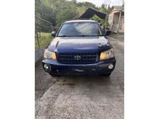 Toyota Highlander Limited 2002, Toyota Puerto Rico