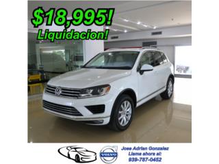 Volkswagen Puerto Rico Volkswagen Touareg 2016 VR6 en oferta!