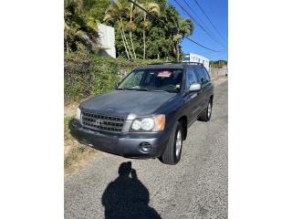 Toyota Highlander 2002, Toyota Puerto Rico
