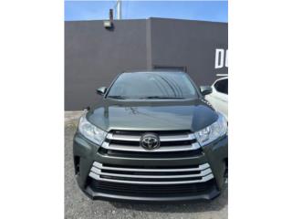 Toyota Puerto Rico Toyota Highlander 2018 LE $21.000 Como Nueva!