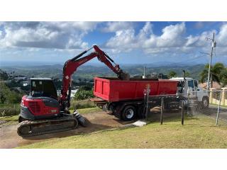 Excavadora 10 toneladas yanmar sv 100, Equipo Construccion Puerto Rico