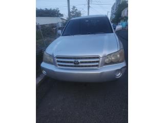 Highlander 2002,6 cilindro, Toyota Puerto Rico