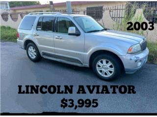 LINCOLN AVIATOR 2003 , Lincoln Puerto Rico