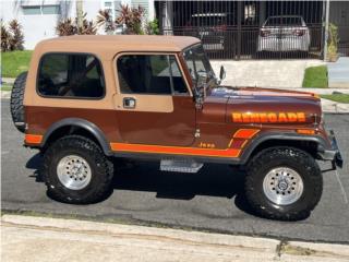 Jeep Puerto Rico Jeep Rebegade CJ-7 1984
