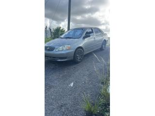 Toyota corolla 2003 en buen estado , Toyota Puerto Rico