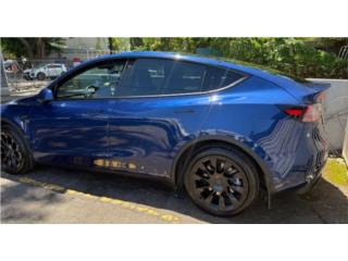 Tesla Puerto Rico TESLA MODEL Y 2022 Azul Excelentes Condicione