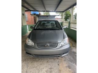Toyota Puerto Rico Toyota corolla ce 2003