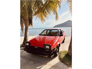 Toyota Puerto Rico Toyota Corolla 1984 HOOD BOMB 3T Turbo