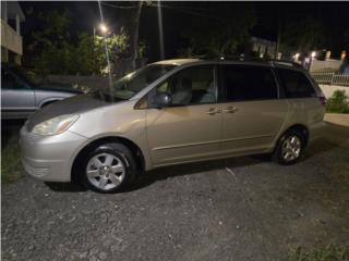 Toyota Puerto Rico Sienna 2005  lista para traspaso marbete 