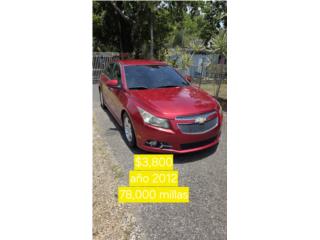 Chevrolet Puerto Rico Chevrolet Cruze LT RS 2012