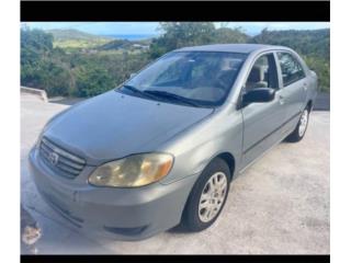 Toyota Puerto Rico 2003 Corolla