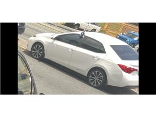 Toyota Puerto Rico Corolla blanco modelo LE