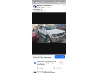 Mitsubishi Puerto Rico Mitsubishi nativa 1998 v6 $1500 omo