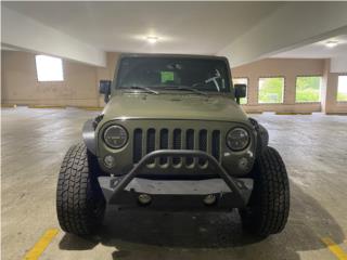 Jeep Puerto Rico 2015 Jeep Rubicon 2D, Tank Color w/STD trans 